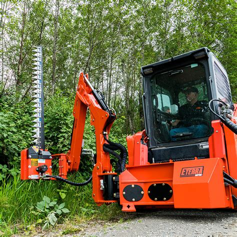 sickle bar for skid steer|boom mounted mowers skid steer.